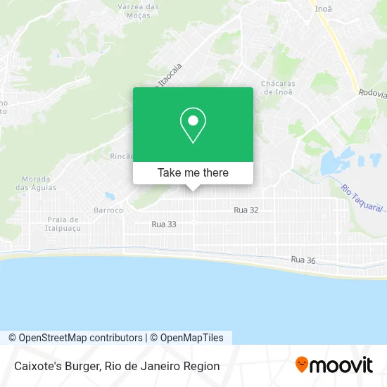 Caixote's Burger map