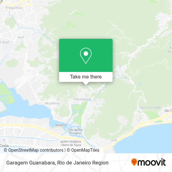 Garagem Guanabara map