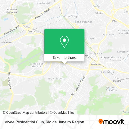 Vivae Residential Club map