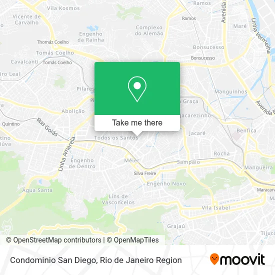 Condominio San Diego map