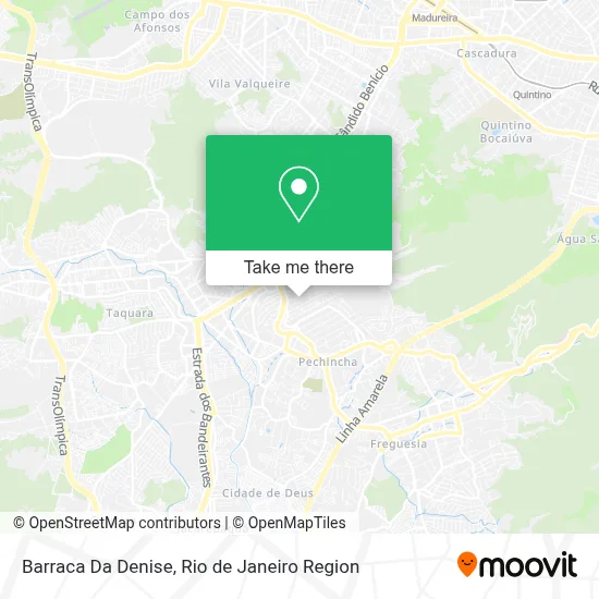 Barraca Da Denise map