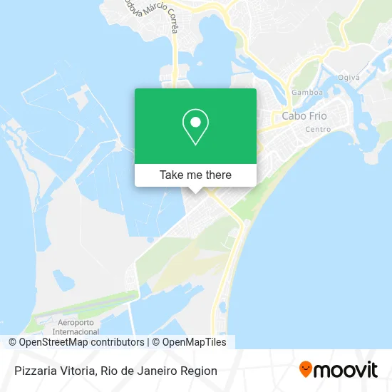 Pizzaria Vitoria map