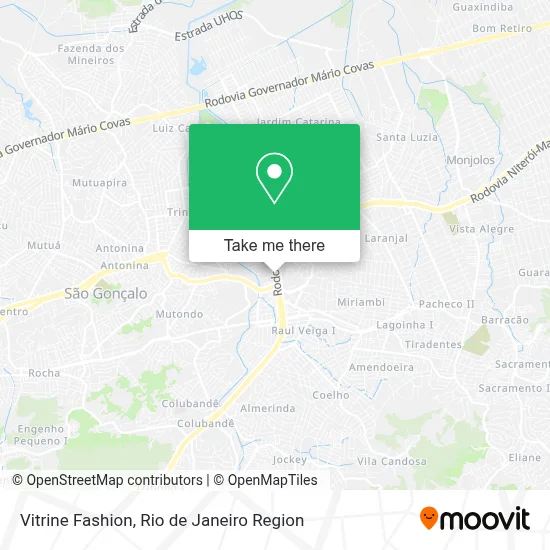 Vitrine Fashion map