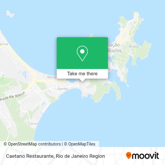 Caetano Restaurante map