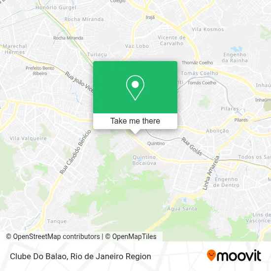 Clube Do Balao map