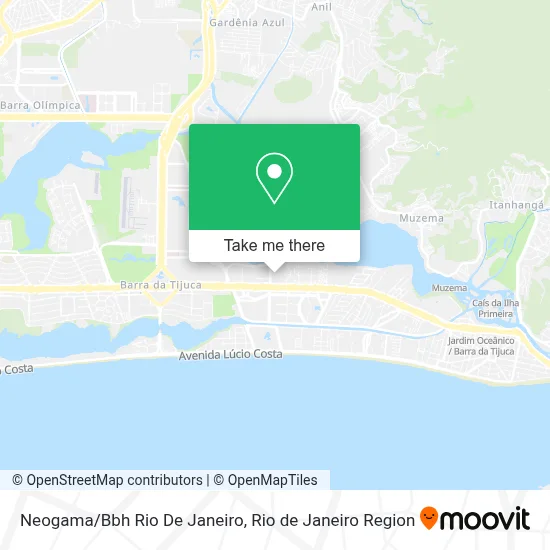 Neogama/Bbh Rio De Janeiro map
