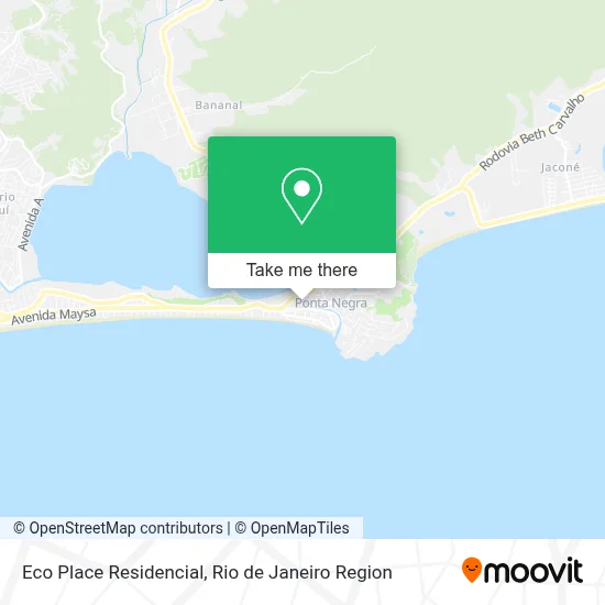 Eco Place Residencial map