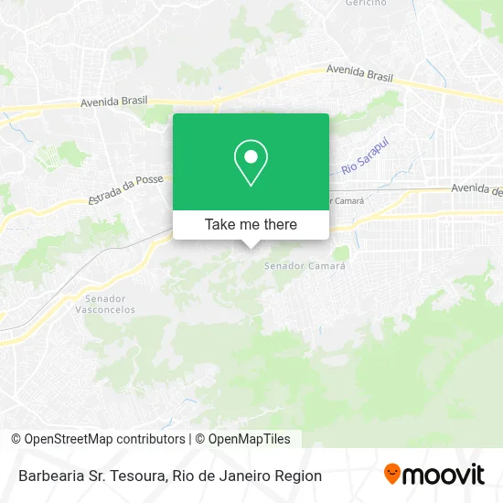 Barbearia Sr. Tesoura map