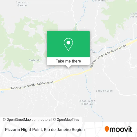 Pizzaria Night Point map