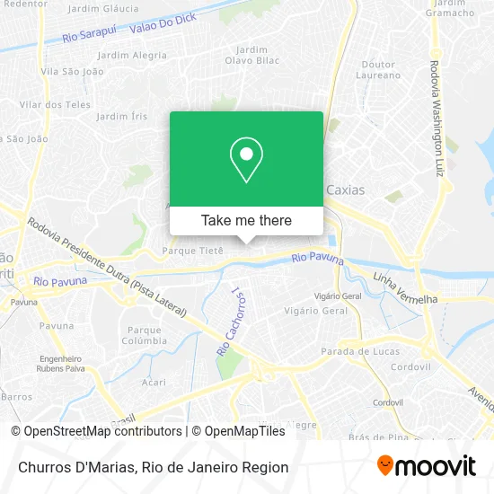 Churros D'Marias map