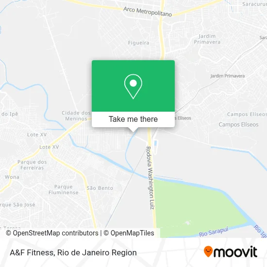 A&F Fitness map