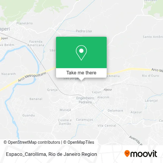 Espaco_Carollima map