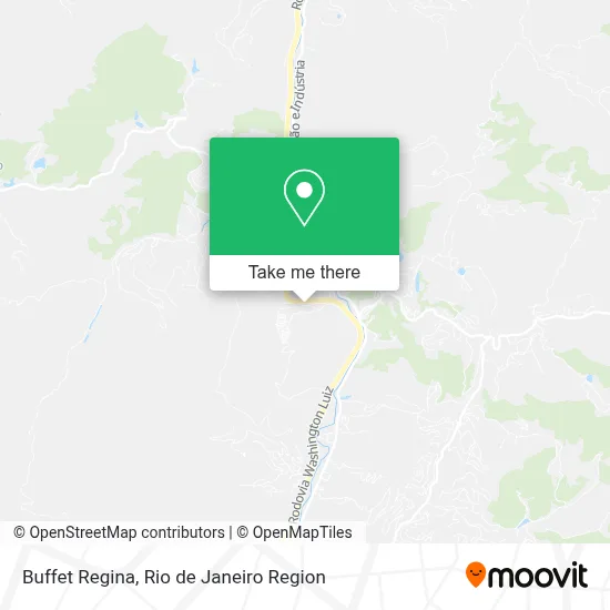 Buffet Regina map