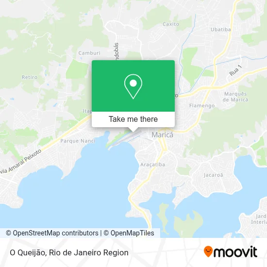 O Queijão map