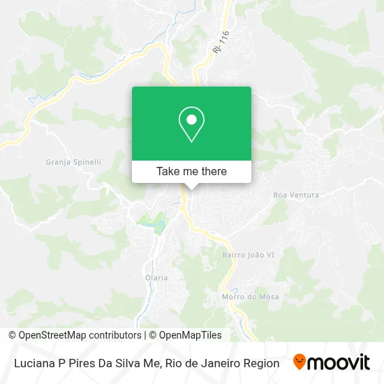 Luciana P Pires Da Silva Me map