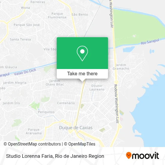 Studio Lorenna Faria map