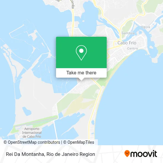 Rei Da Montanha map