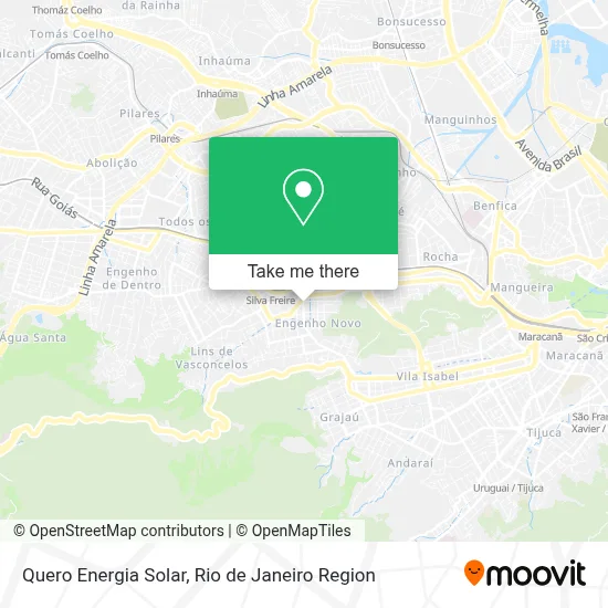 Quero Energia Solar map