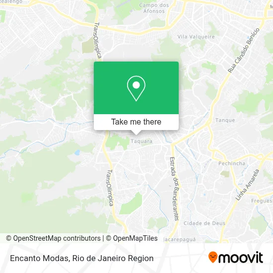 Encanto Modas map