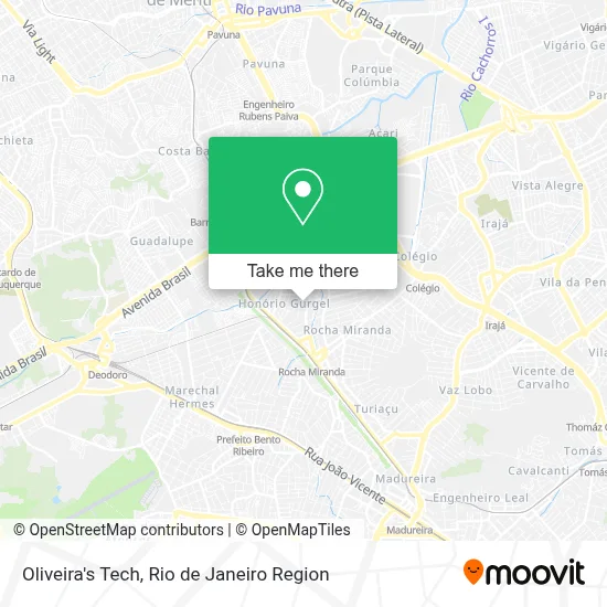 Oliveira's Tech map