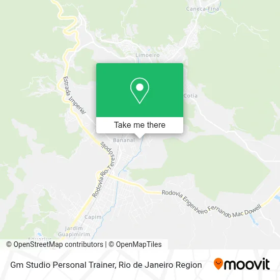 Gm Studio Personal Trainer map