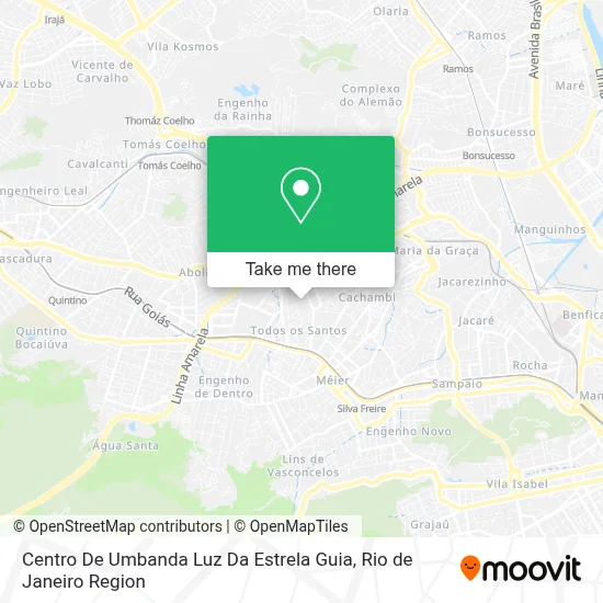 Centro De Umbanda Luz Da Estrela Guia map