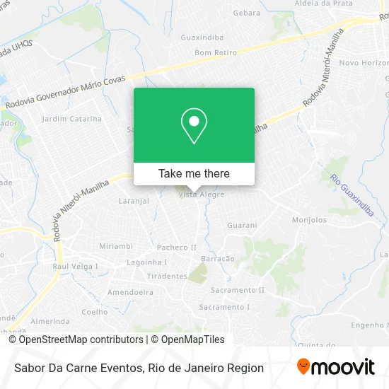 Sabor Da Carne Eventos map