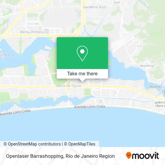Openlaser Barrashopping map