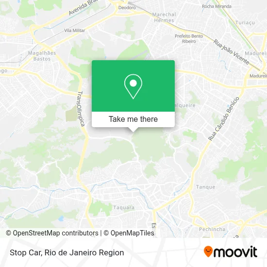 Stop Car map