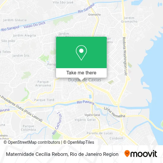 Maternidade Cecília Reborn map