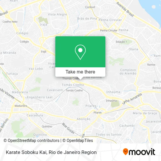 Karate Soboku Kai map