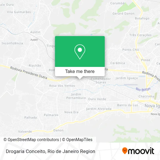 Drogaria Conceito map