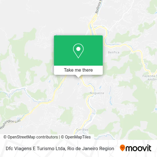 Dfc Viagens E Turismo Ltda map