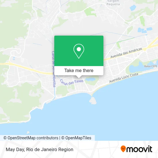 May Day map