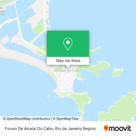 Forum De Arraial Do Cabo map