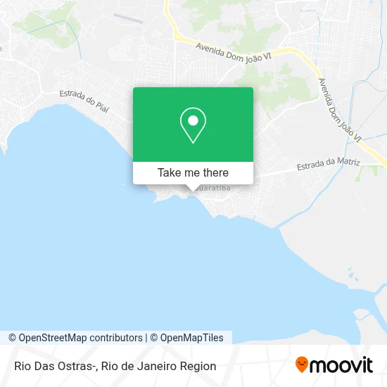 Rio Das Ostras- map