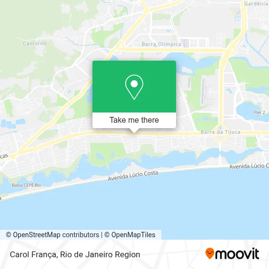 Carol França map