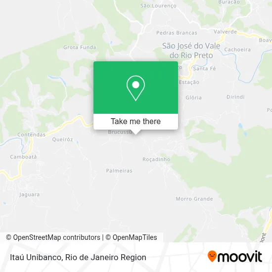 Itaú Unibanco map