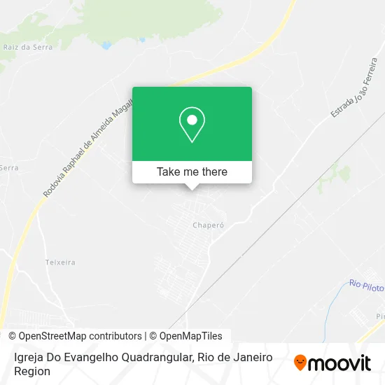 Igreja Do Evangelho Quadrangular map