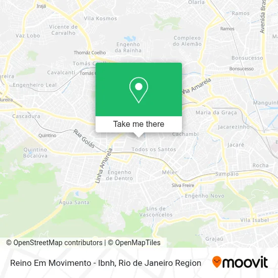 Reino Em Movimento - Ibnh map