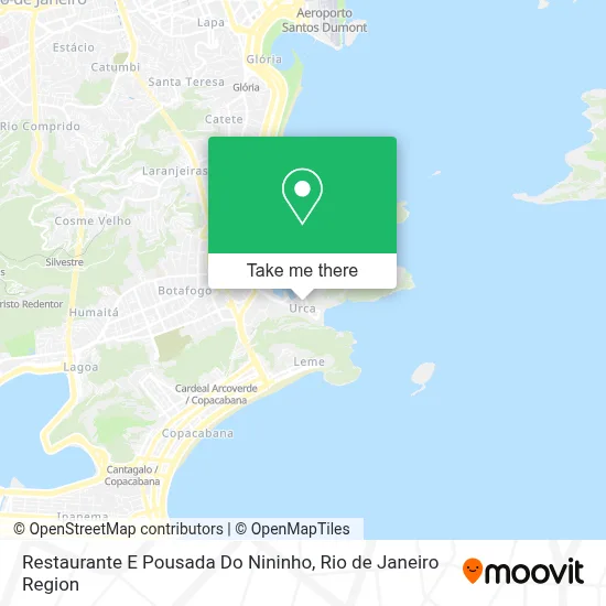 Restaurante E Pousada Do Nininho map