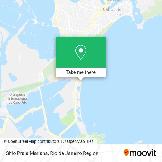 Sitio Praia Mariana map