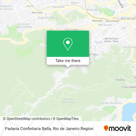 Padaria Confeitaria Bella map