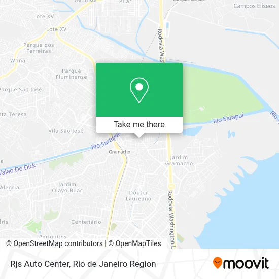 Rjs Auto Center map