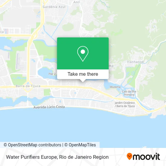Water Purifiers Europe map