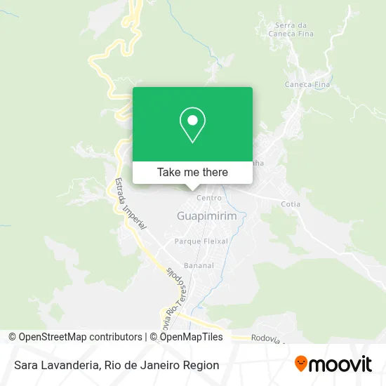 Sara Lavanderia map