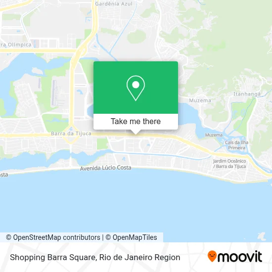 Shopping Barra Square map