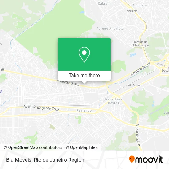 Bia Móveis map