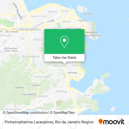 Pinheiropharma Laranjeiras map