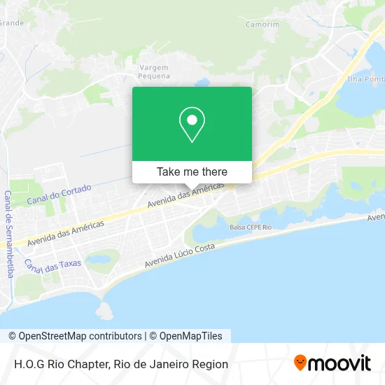 H.O.G Rio Chapter map